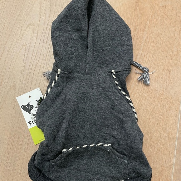 NWT Fitwarm XS Dog Hoodie with piping detail - Picture 3 of 3